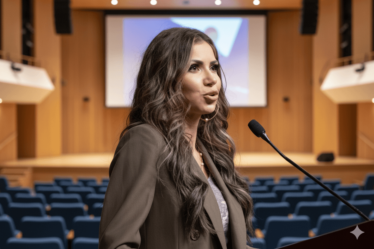 Center visual for Kristi Noem net worth article