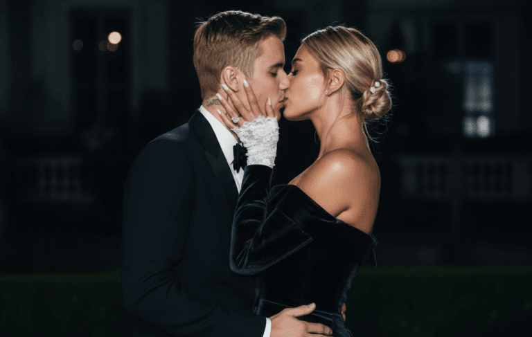 Hailey Bieber Wedding Dress