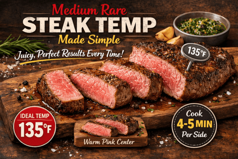 Medium Rare Steak Temp