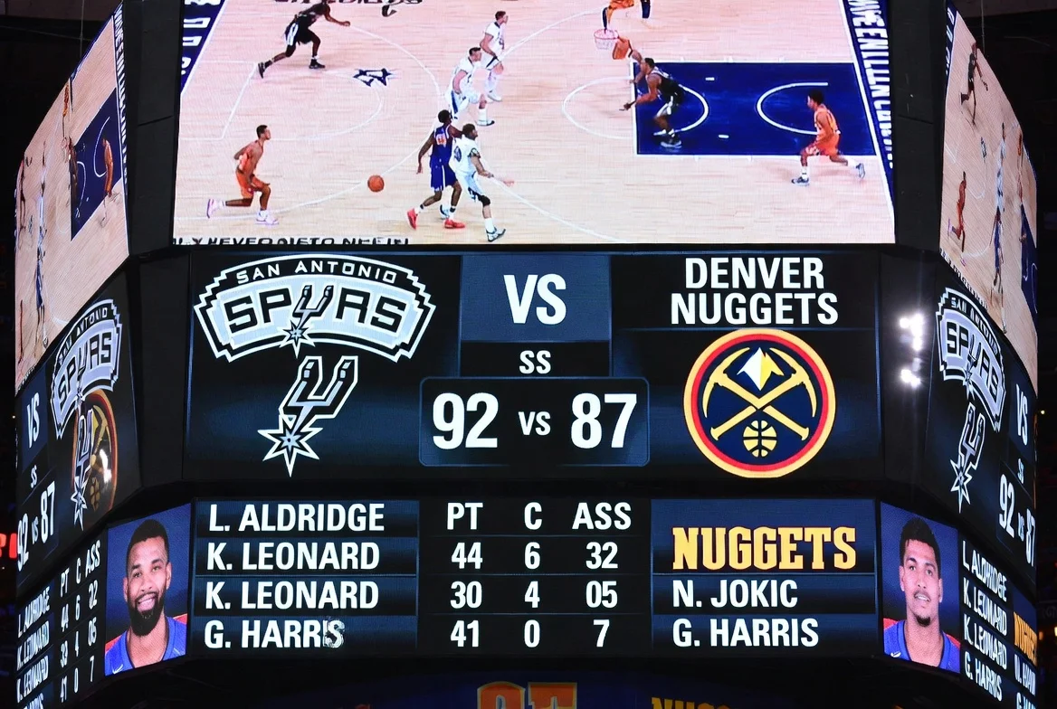 San Antonio Spurs vs Denver Nuggets Match Player Stats